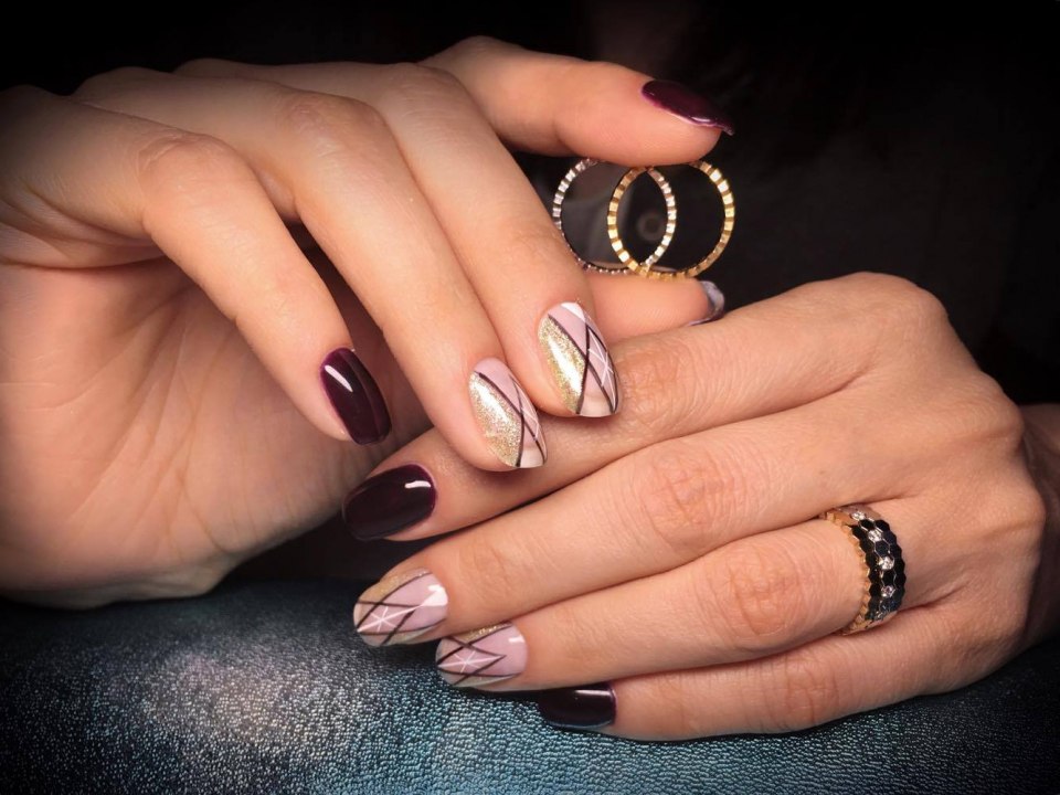 Сфотканные ногти красивые