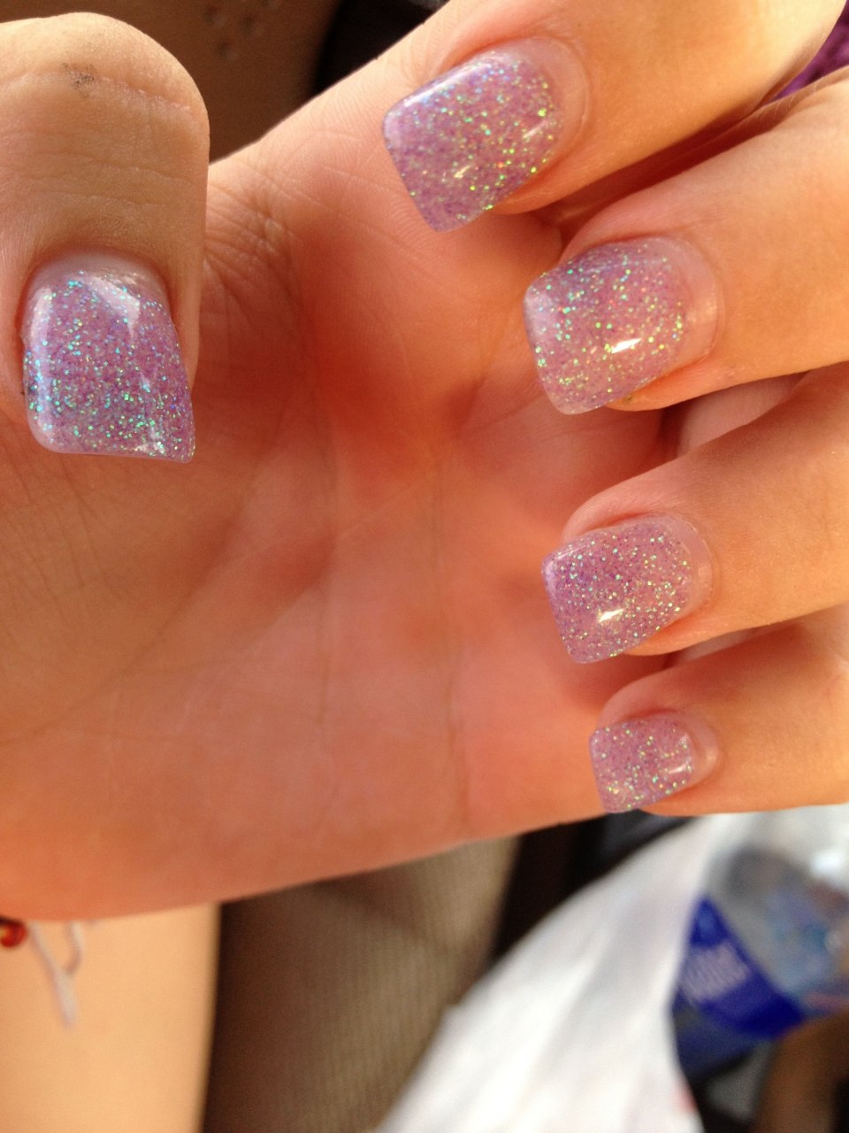 Блестящие ногти