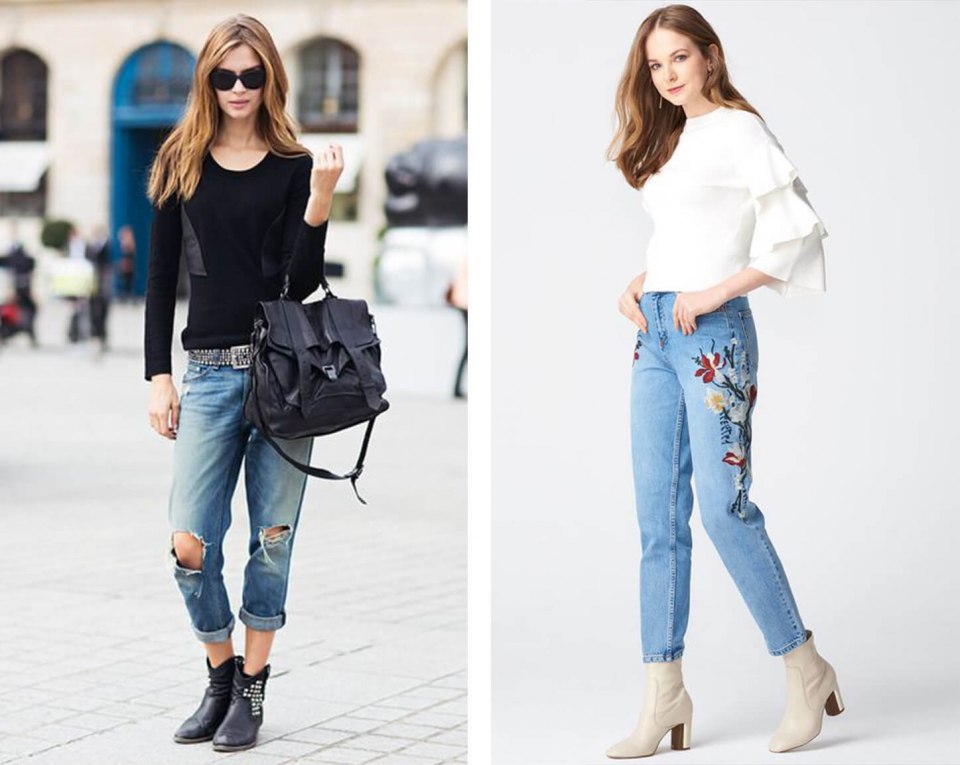 Джинсы мамс 2021