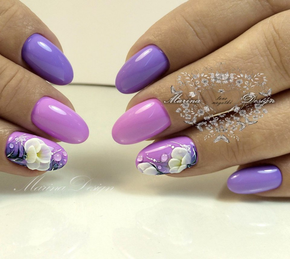 Дизайн ногтей Ириска