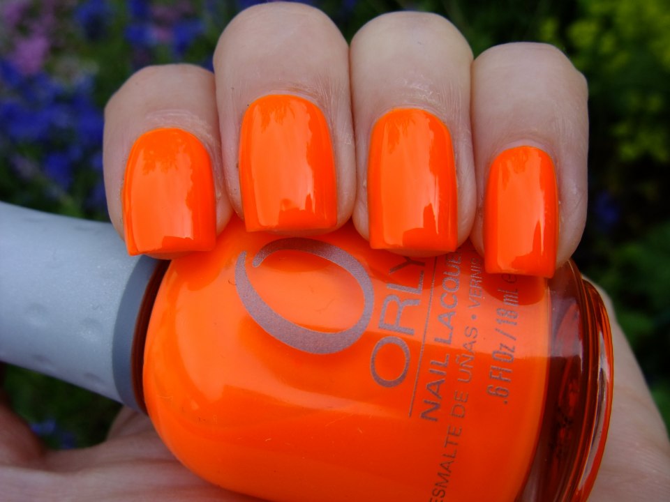 Оранжевый френч