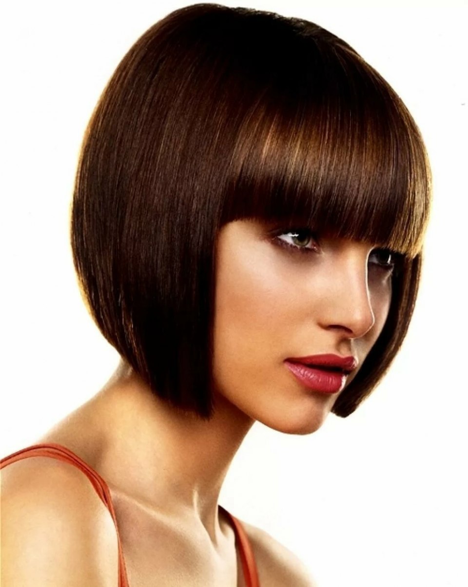 Стрижка Мирей Матье сессон