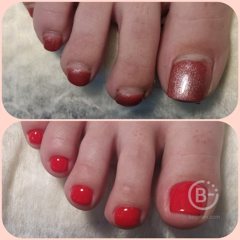 Педикюр дома