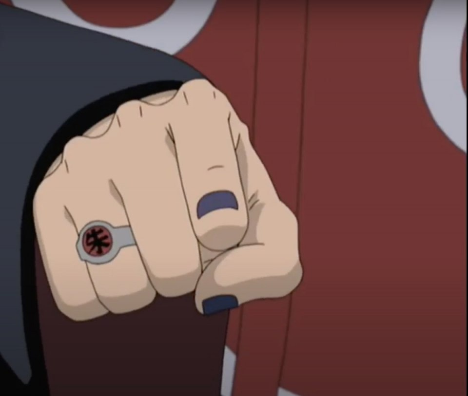 Итачи Учиха кольцо Акацуки