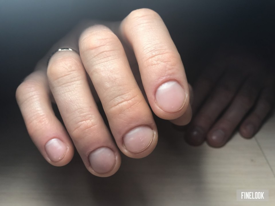 Короткие ногти мужские