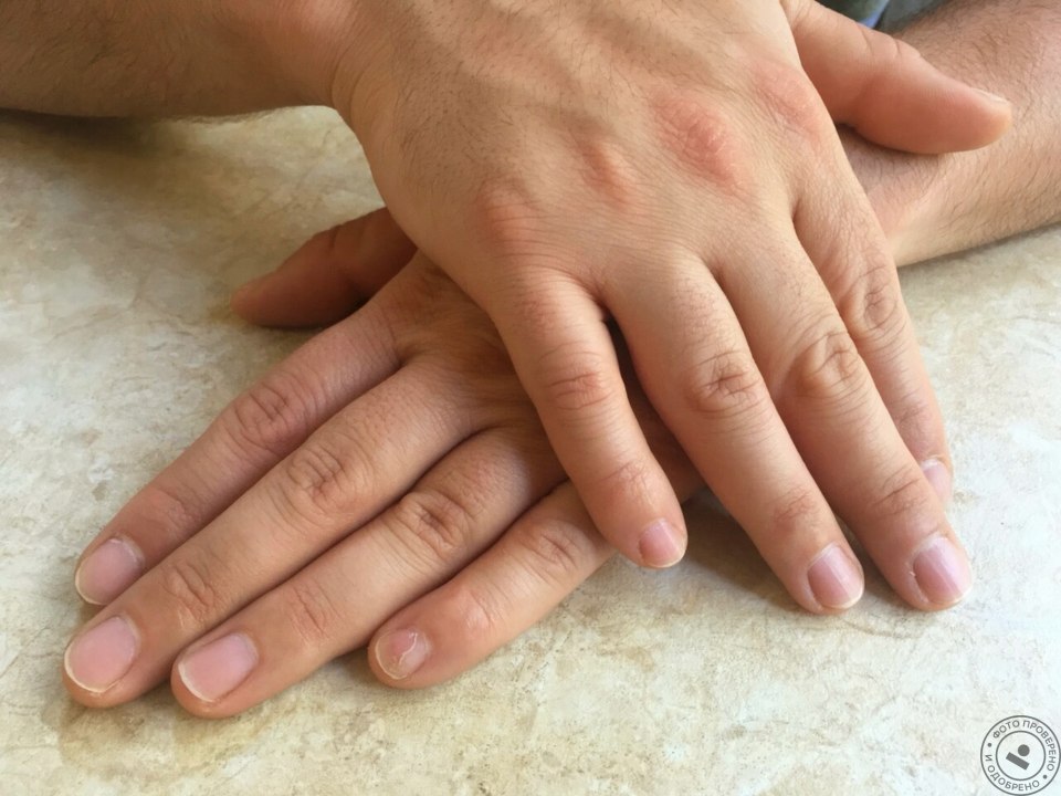 Мужской маникюр без покрытия