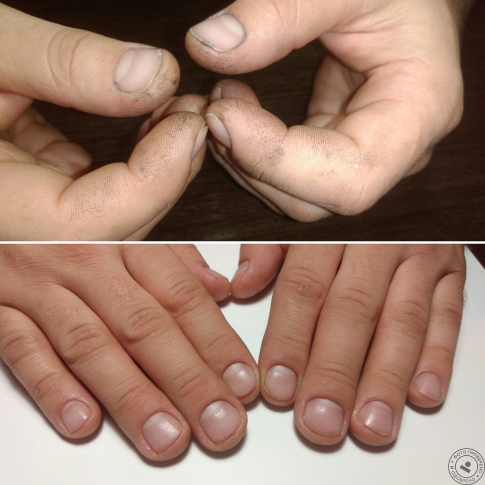 Мужской маникюр