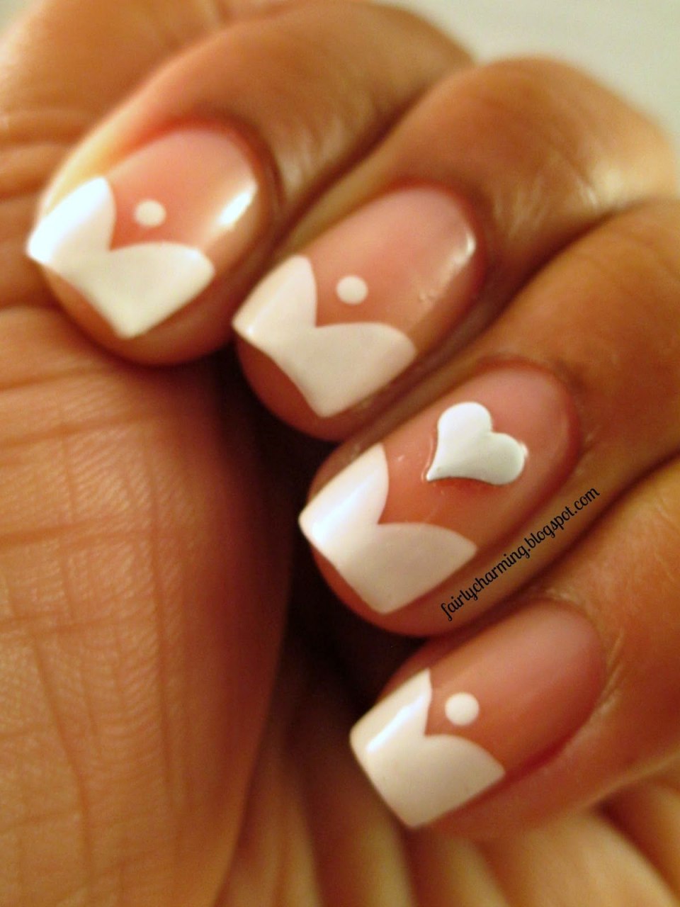 Френч с сердечками