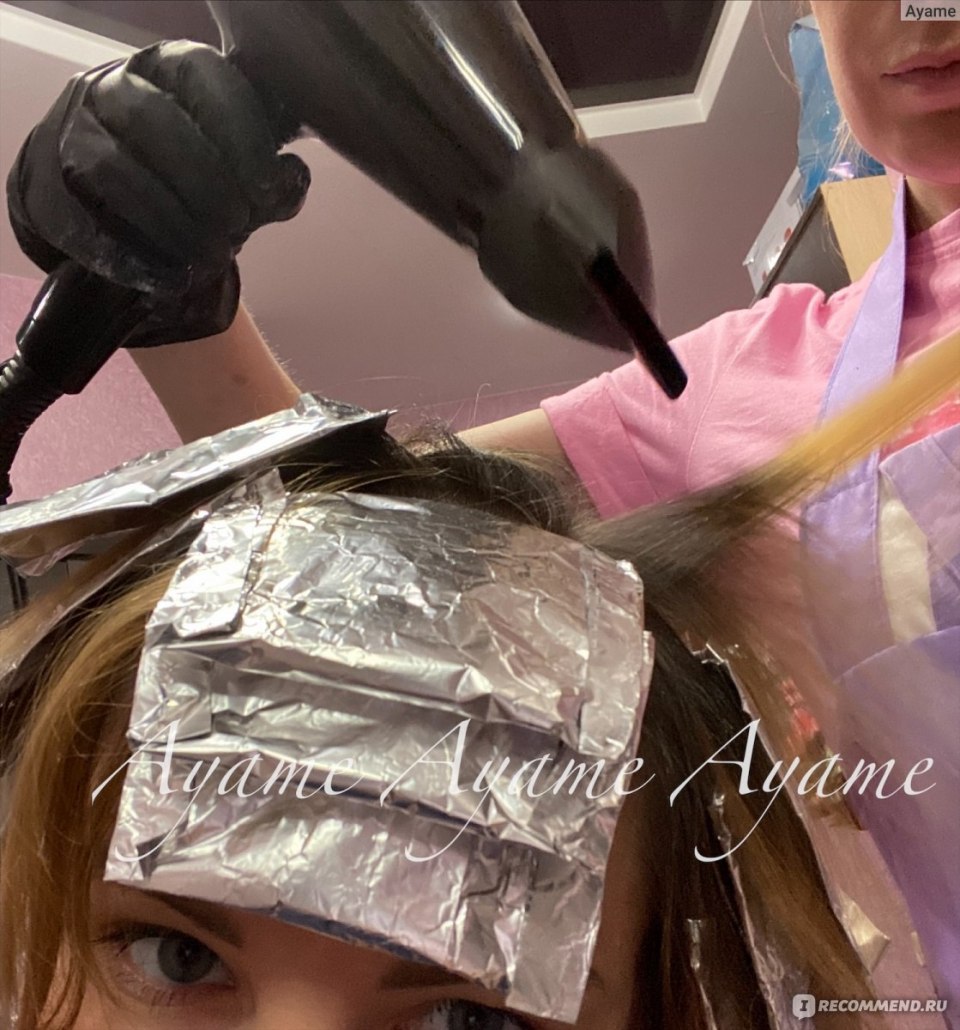 Техника окрашивания омбре