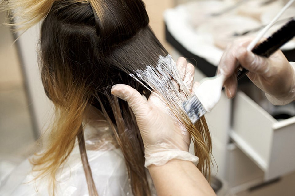 Окрашивание по технике AIRTOUCH