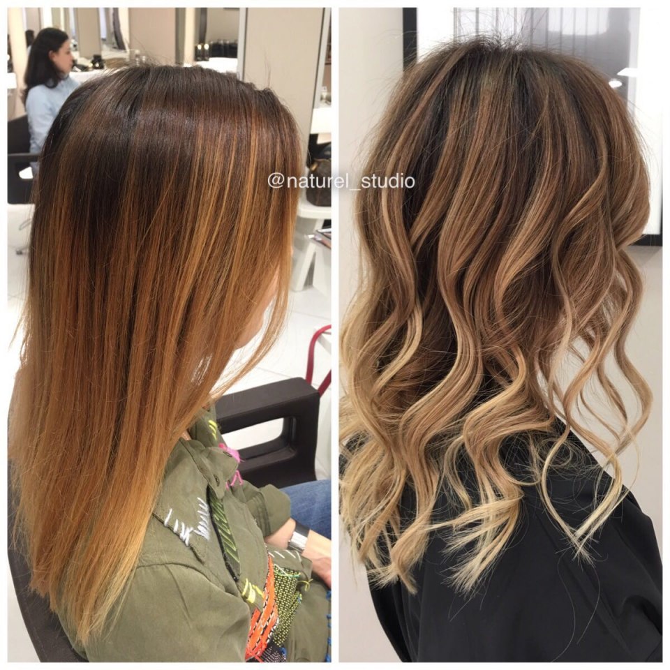 Калифорнийское мелирование в Перово салон красоты