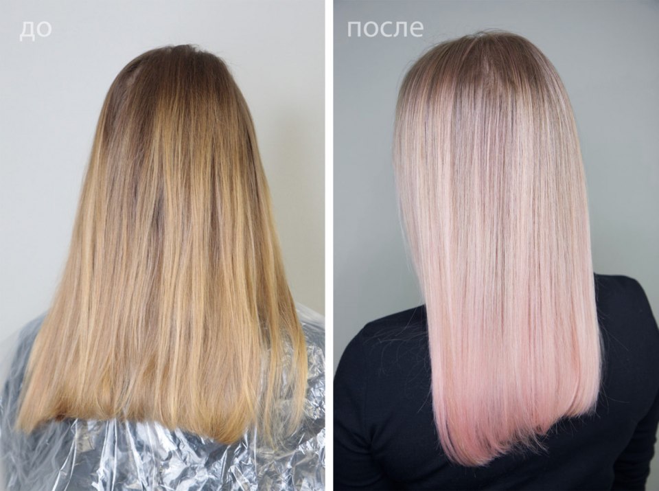 Техники мелирования