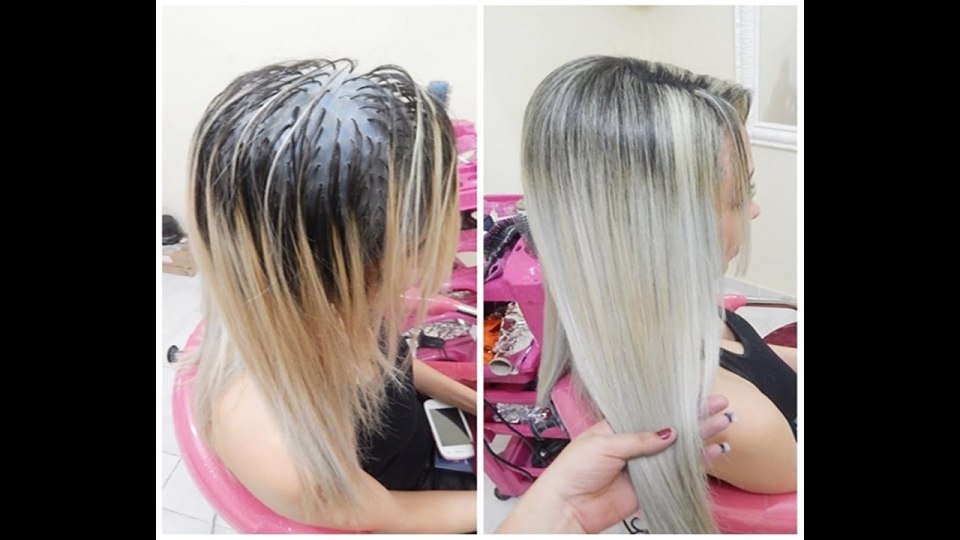 Мелирование после Эйр тач