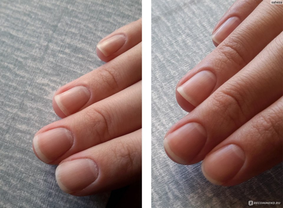 Обрезной маникюр без покрытия