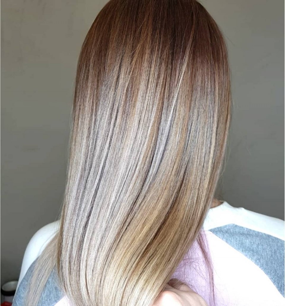 Красивое окрашивание АИР тач