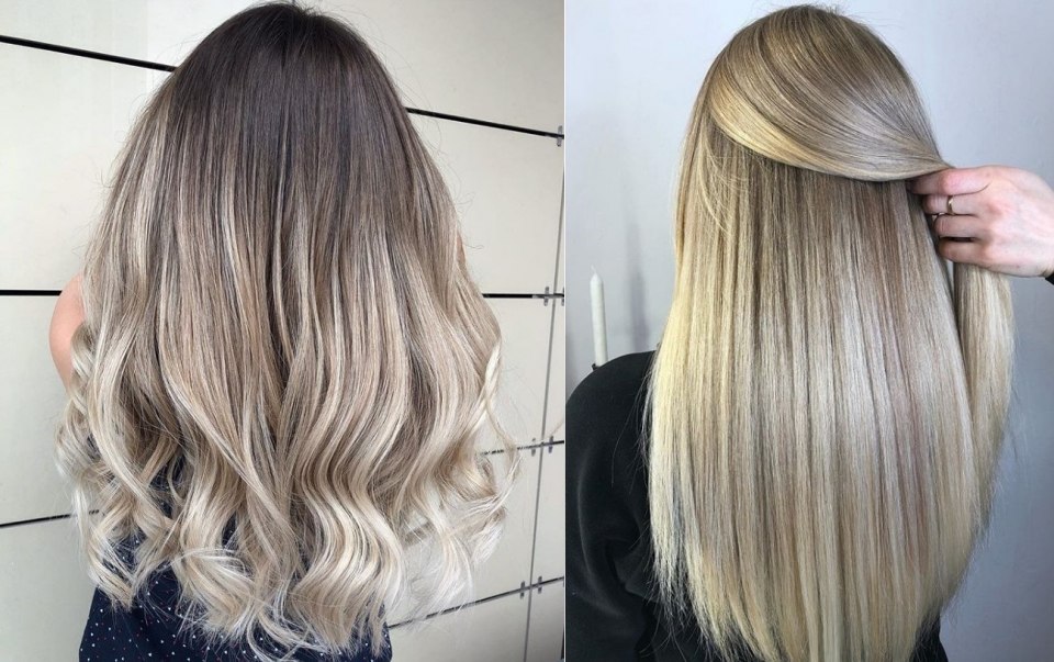 Модное окрашивание АИР тач