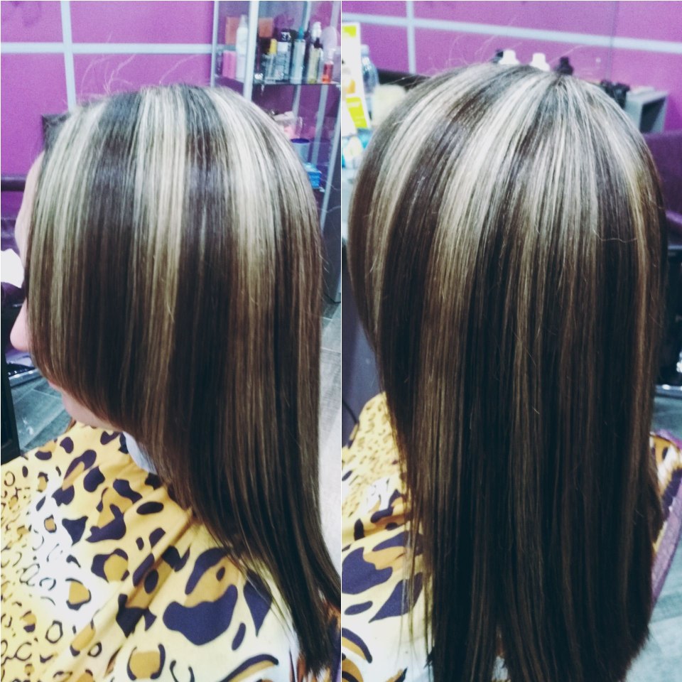 Хайр тач окрашивание