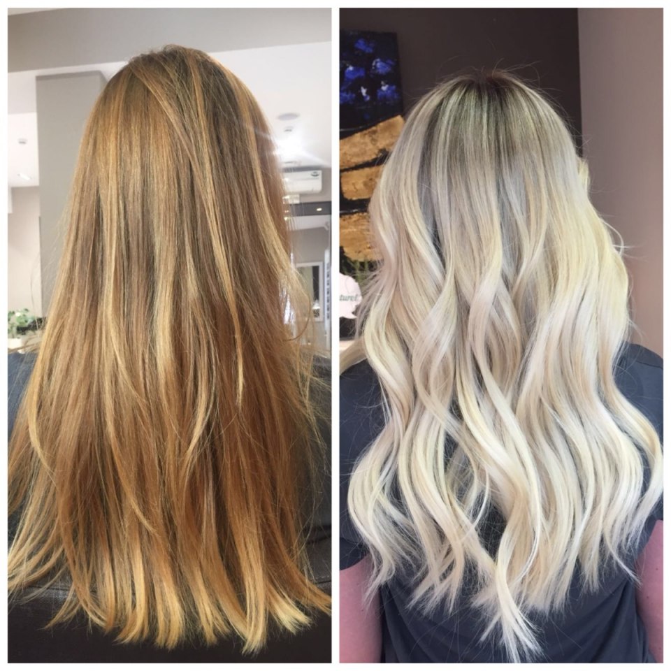 Окраска волос арт тач