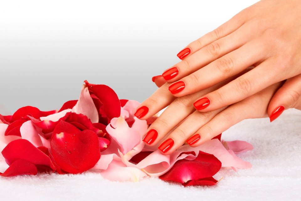 Визитки маникюр