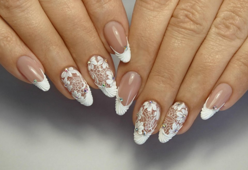 Свадебный маникюр