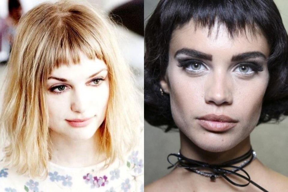 Стрижка Шегги Боб с челкой