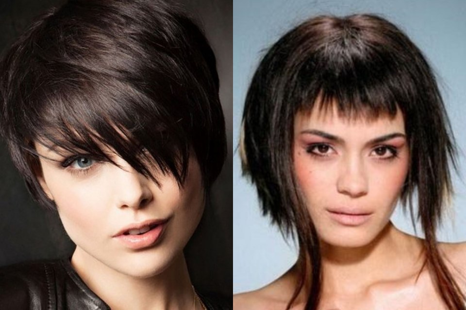 Стрижка Пикси рваная