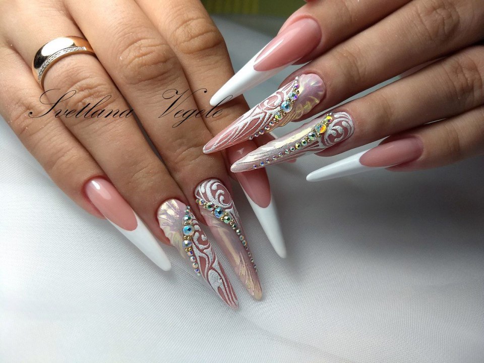 Наращивание пайп миндаль