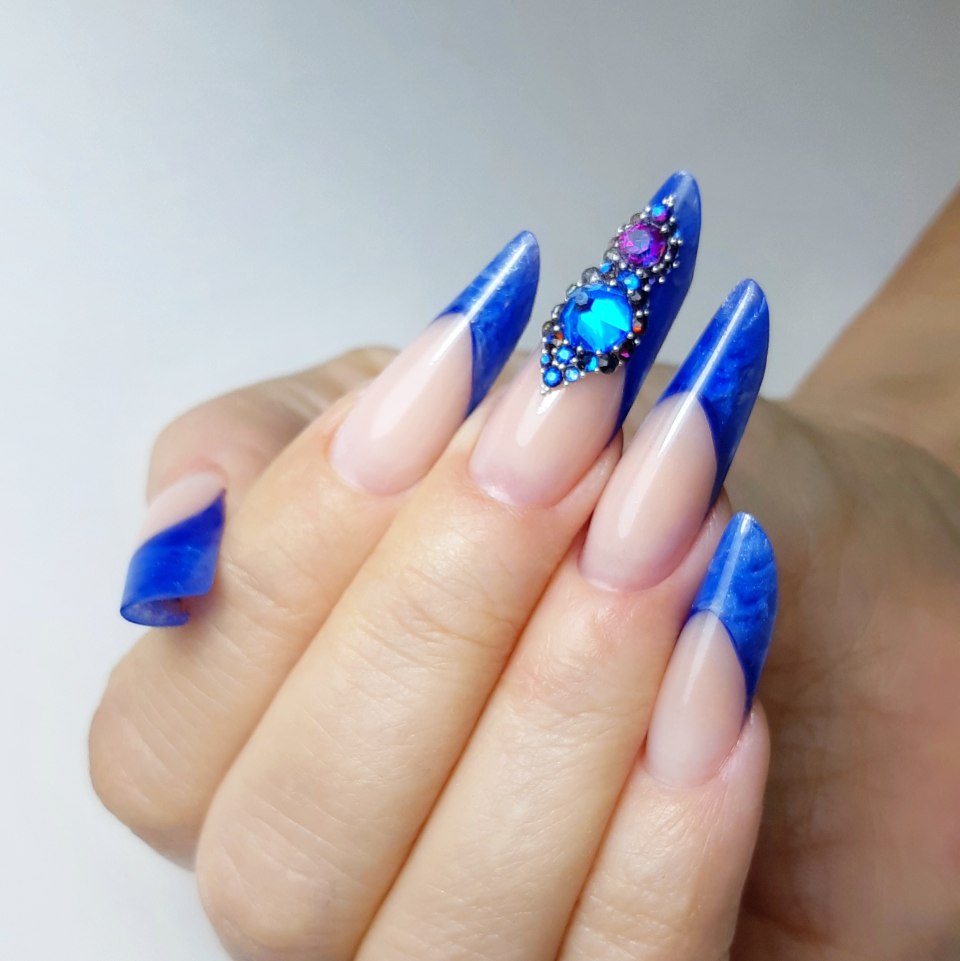 Арочный миндаль выкладной френч