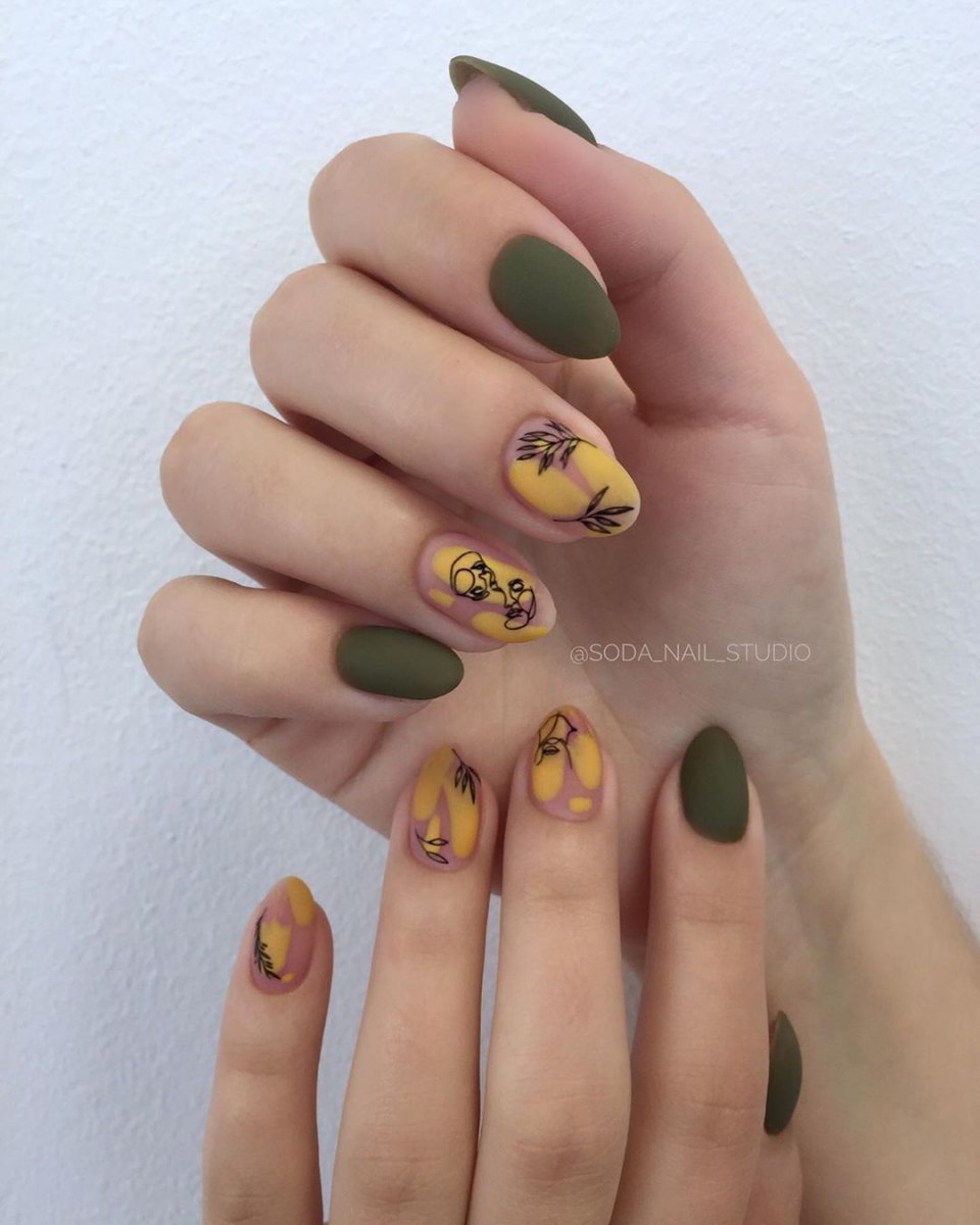 Маникюр сентябрь октябрь