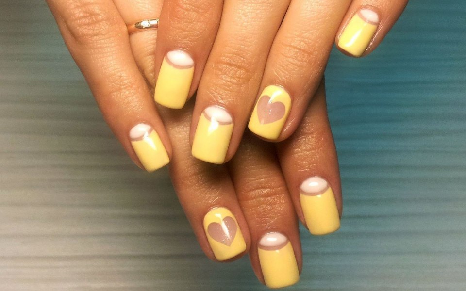 Антифренч маникюр