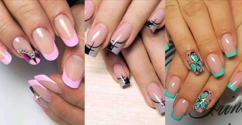 Цветной френч с рисунком