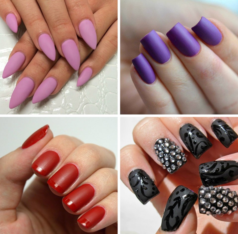 Матовое покрытие для ногтей