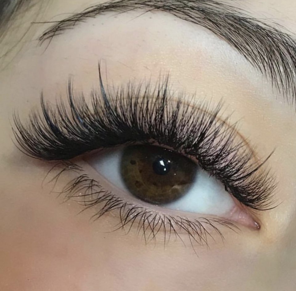 Ресницы 2д беличий эффект