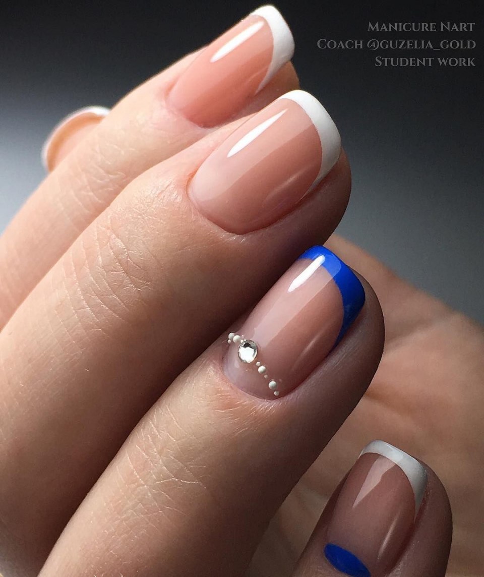 Нюдовый френч