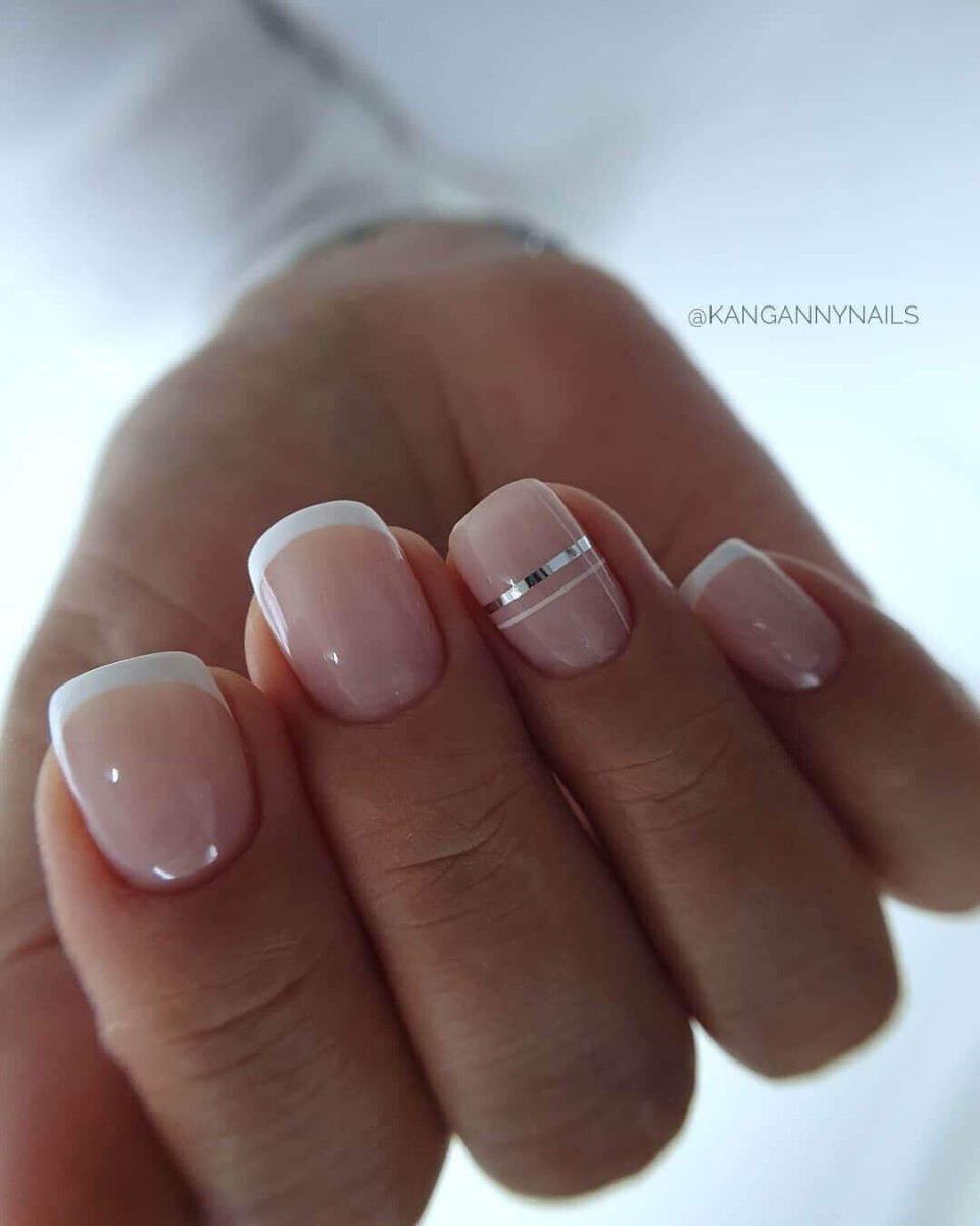 Френч на ногтях