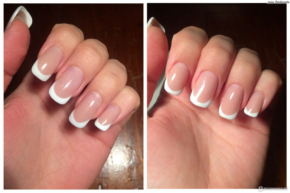 Прозрачные ногти
