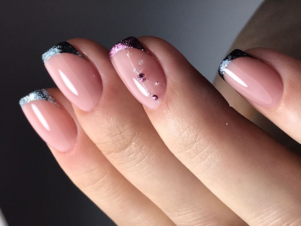 Белый френч с сеточкой