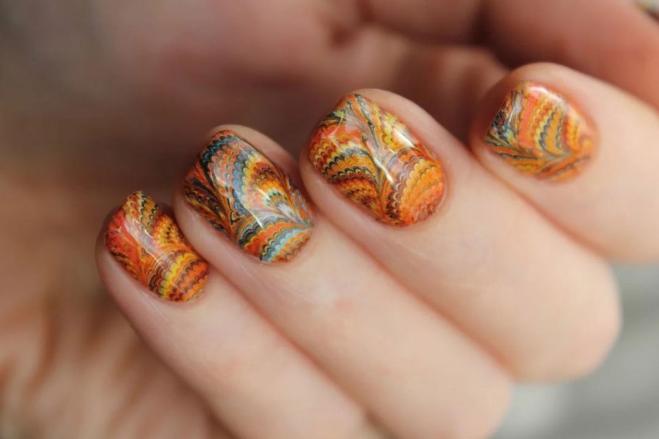 Осенний маникюр