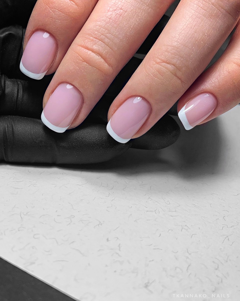 Красный круглый френч