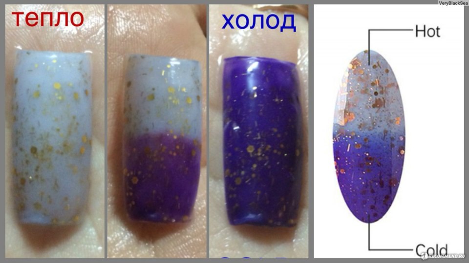 Маникюр с термо гель лаком