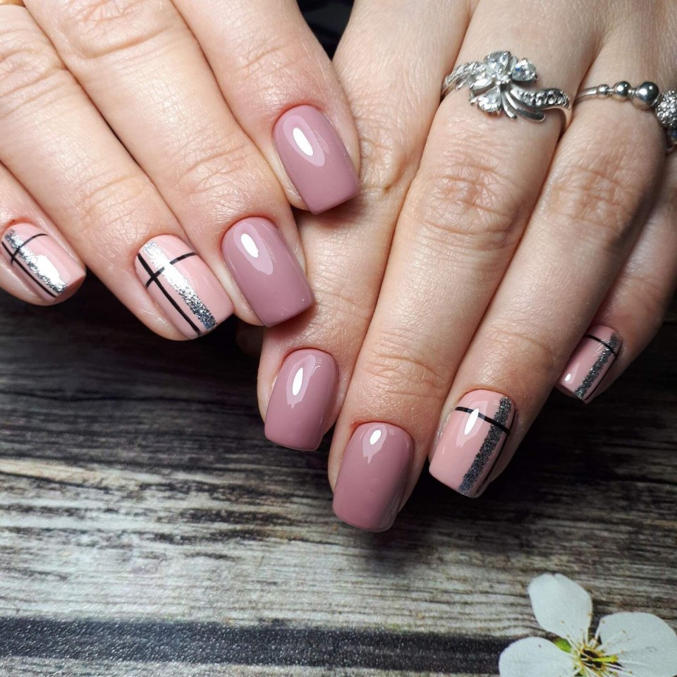 Маникюр шеллак