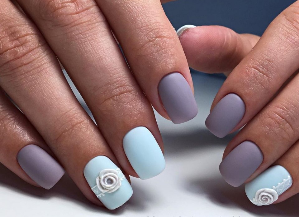 Маникюр на короткие ногти 2020