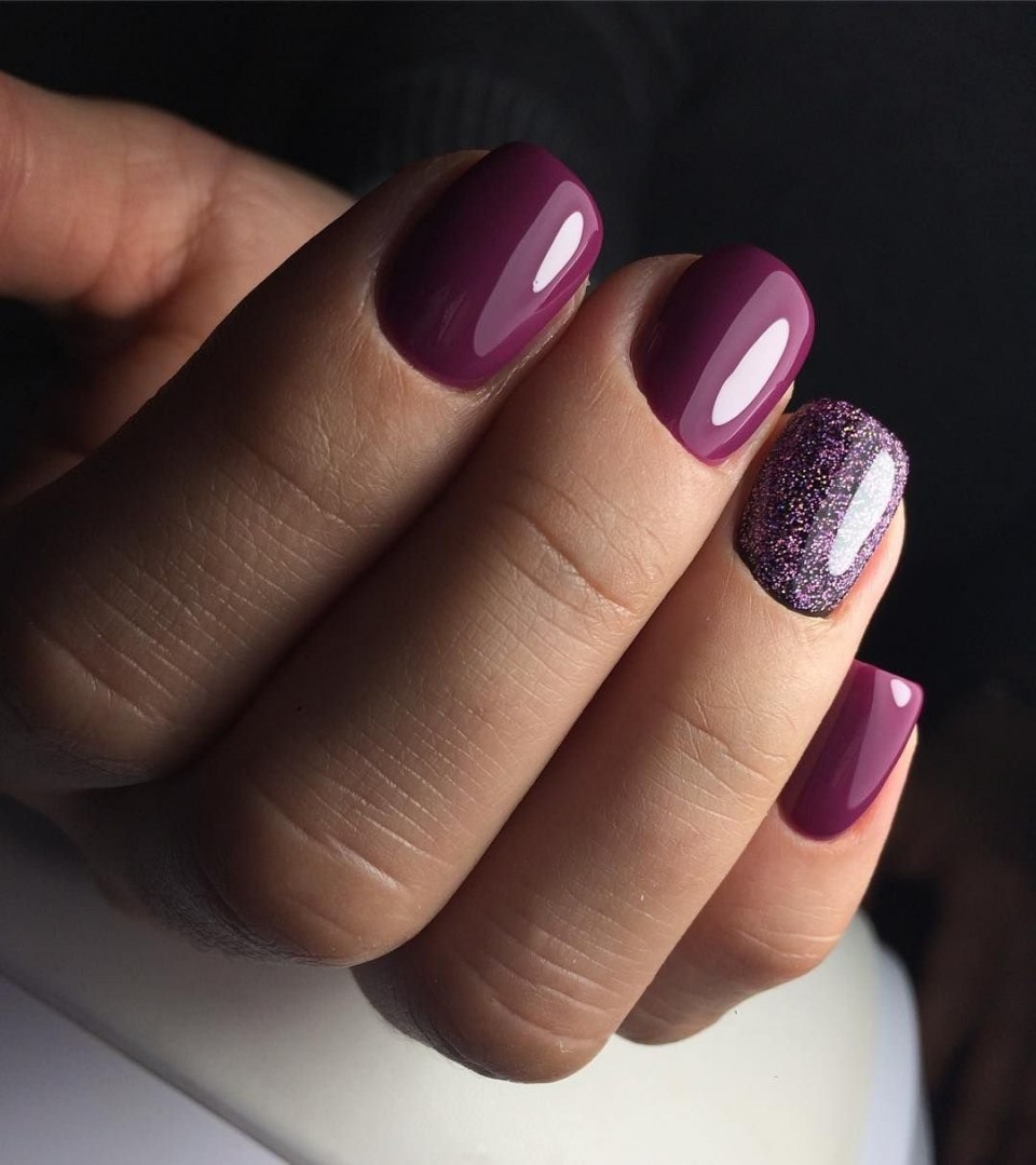 Маникюр шеллак