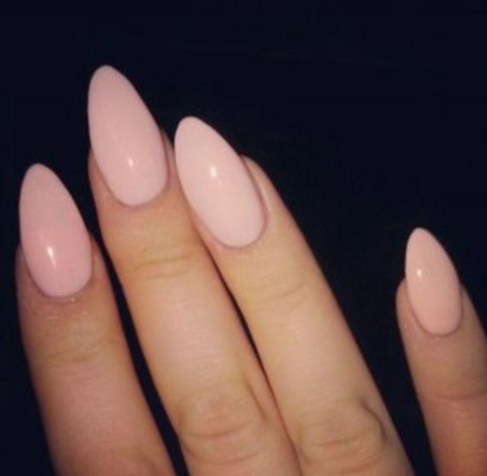 Овальные ногти