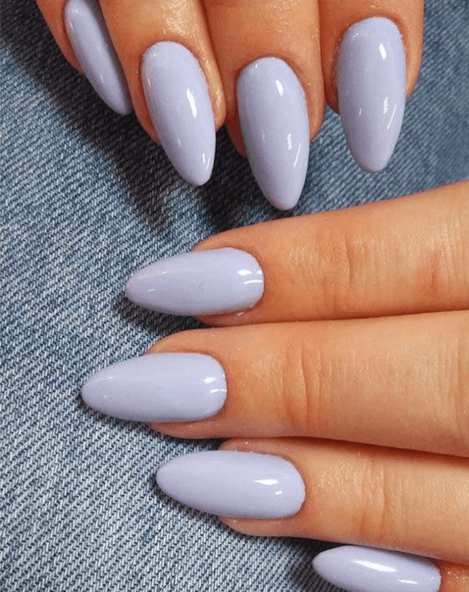 Растушеванный френч миндаль