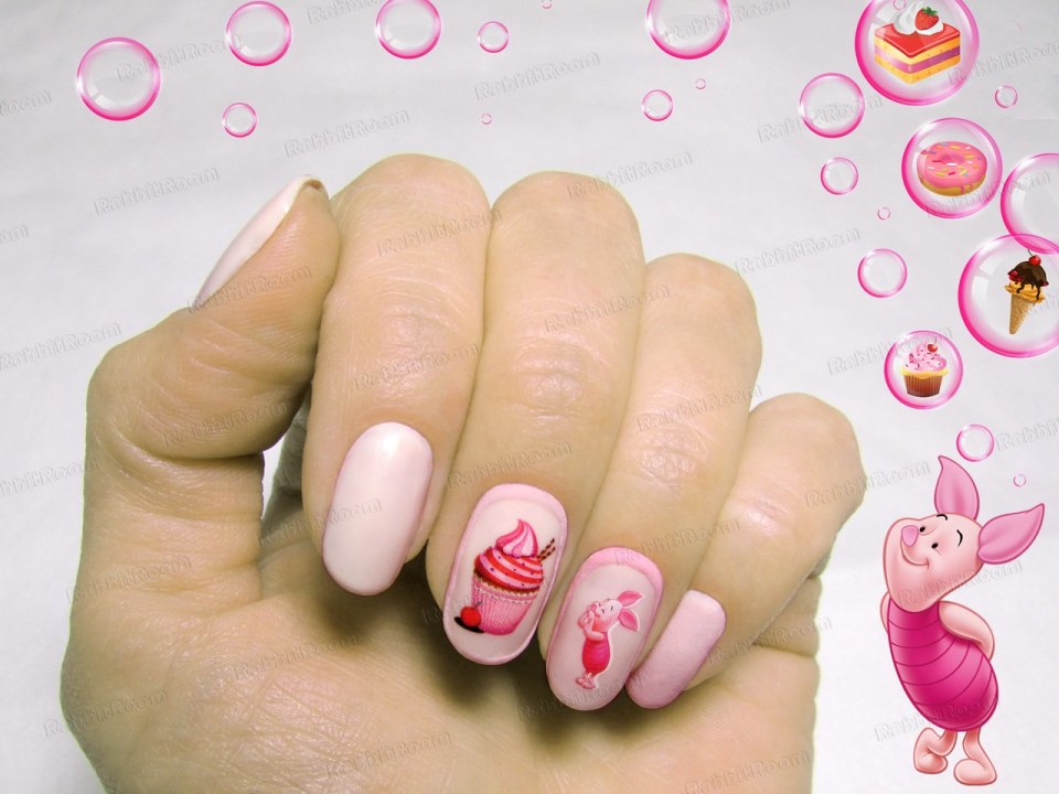 Маникюр со сладостями