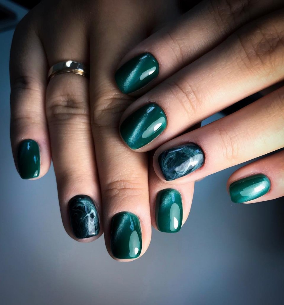 Кошачий глаз 2020 зеленый