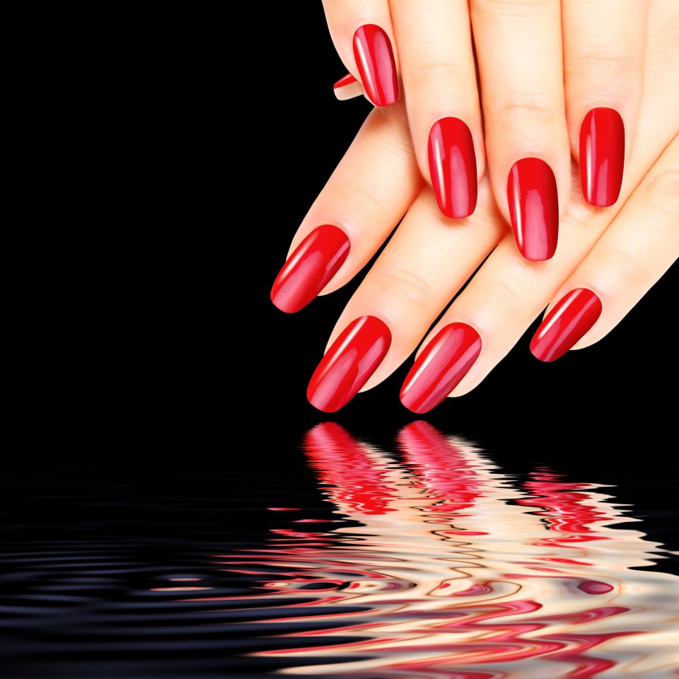 Фон для визитки маникюр