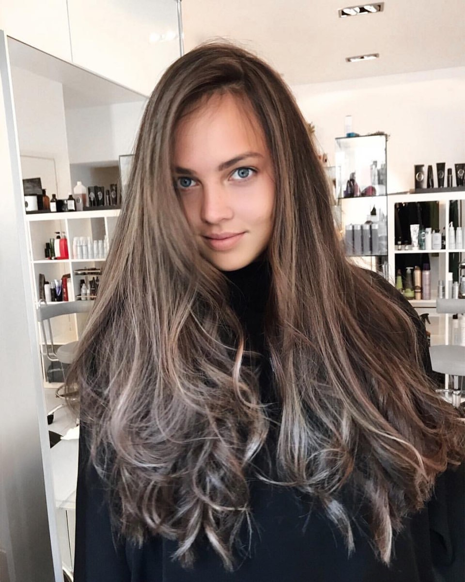 Шатуш пепельный на темные