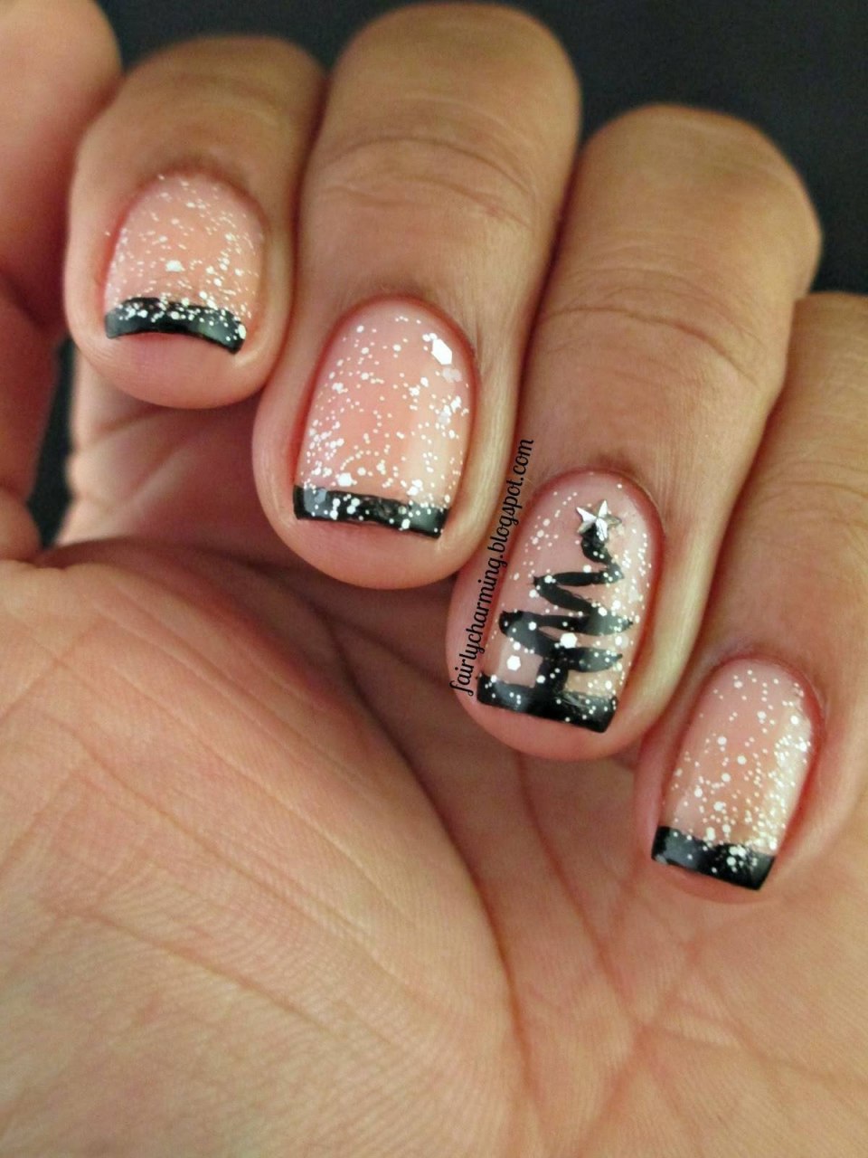 Ногти на новый год